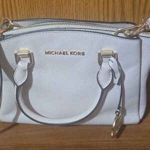 Michael Kors White Crossbody Bag